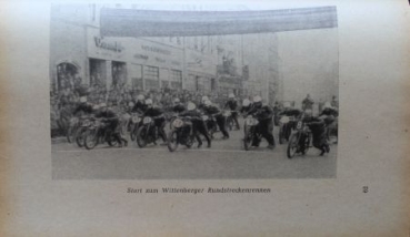 Flemming "Der rote Teufel" Motorbike-Racingdriver-Biographie 1954 (9064)
